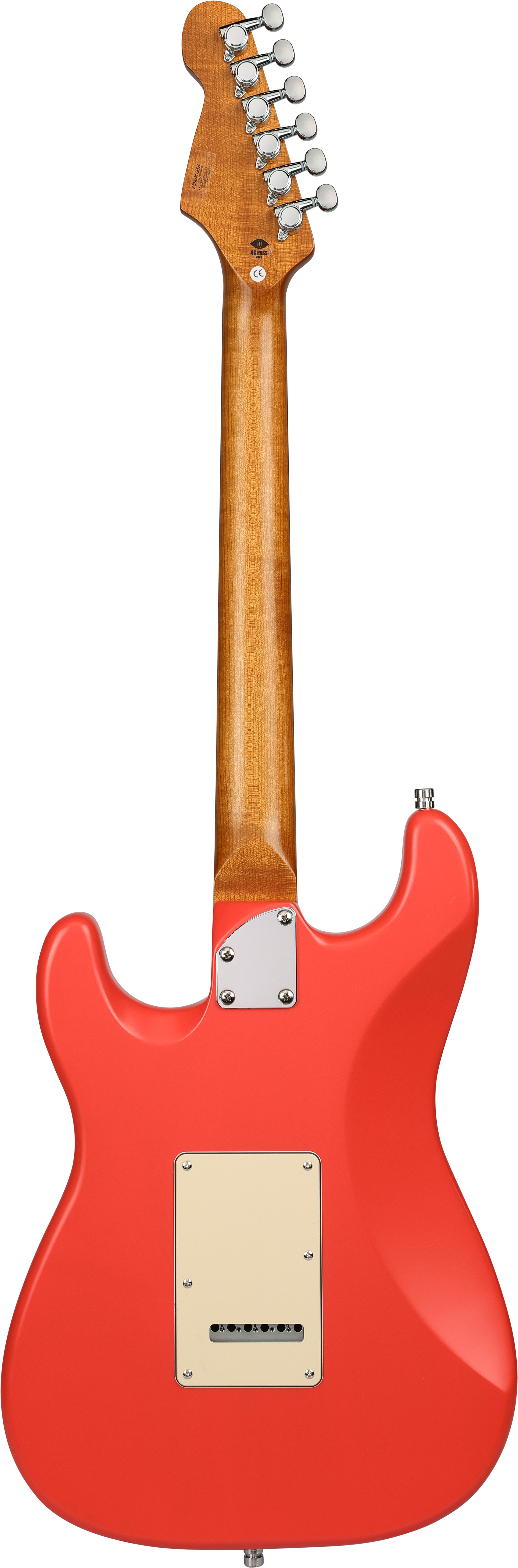 PS-4 Fiesta Red HSS ST-Style E-Gitarre